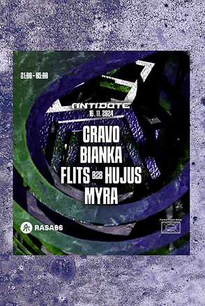 ANTIDOTE CLUB NIGHT AT RASA86